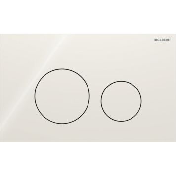Geberit betjeningsplade Sigma40 rund sandgrå