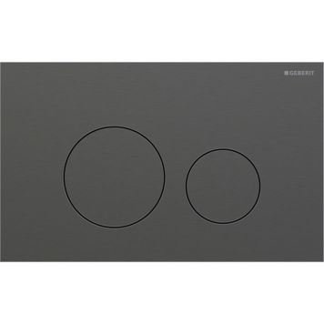 Geberit betjeningsplade Sigma40 rund sort krom