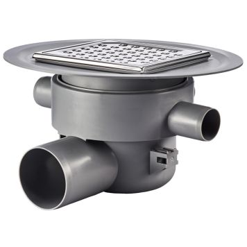 Purus afløbsskål vandret 75 mm