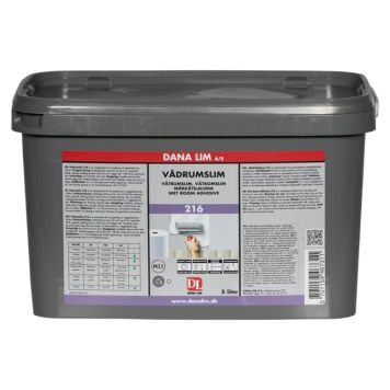 Dana Lim vådrumslim 216 hvid 5 L