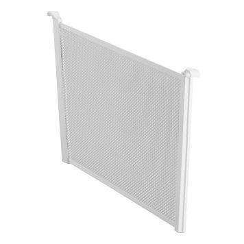 Elfa Lumi rumdeler til meshkurv 180mm hvid