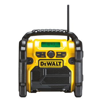 Dewalt FM/AM radio XR Li-Ion 18V u/batteri & lader
