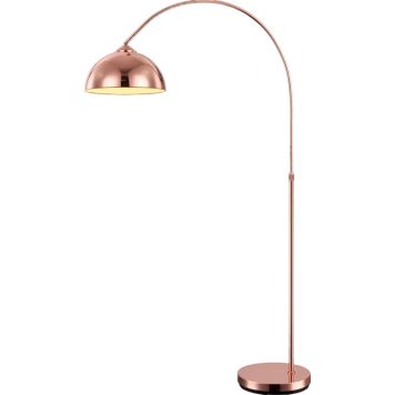 Gulvlampe Newcastle kobber 196 cm - Globo