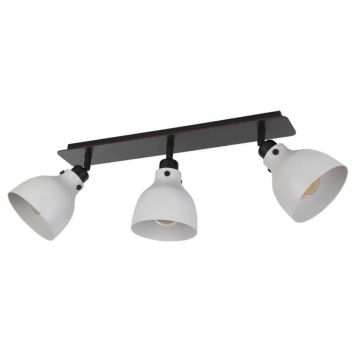 Eglo spotlampe Matlock grå/sort 3xE27 L74 cm