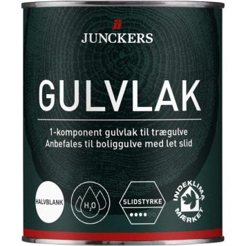 Junckers gulvlak vandbaseret halvblank 2,5 l
