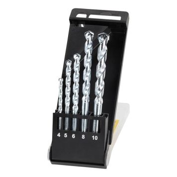 Stanley murbor sæt m/5 stk Ø4-10 mm