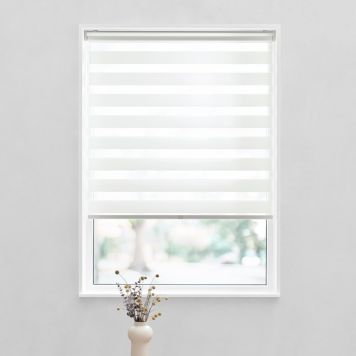 Debel rullegardin Touch Duo off white 100x175 cm