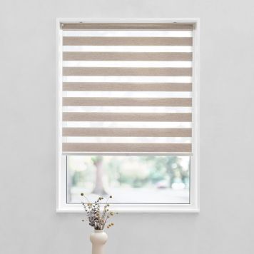 Debel rullegardin Touch Duo creme 90x210 cm