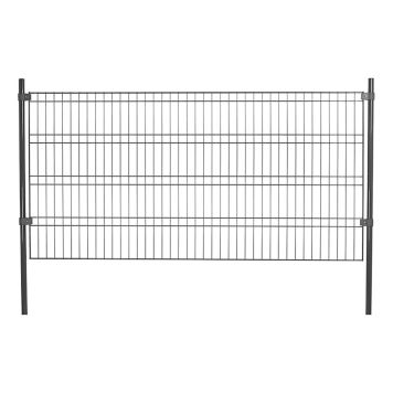 NSH panelhegn grå hegnspakke 12 fag