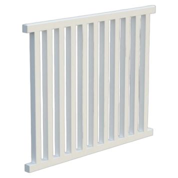 Palmako facadehegn Siri hvid 1108x890 mm