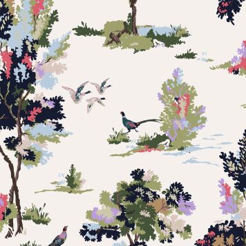 Joules Woodland tapet skov 10,05x0,52m creme