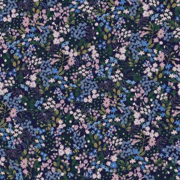 Joules Ditsy Garden tapet blomster 10,05x0,52m blå
