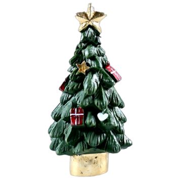Det Gamle Apotek juletræ til nissedør grøn 4x7x3,5 cm