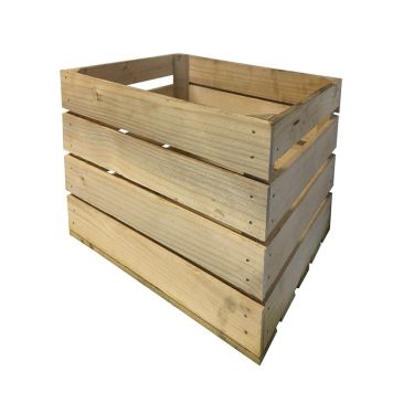 GardenLife æblekasse træ 50x40 cm