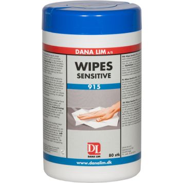 Dana Lim renseserviet wipes sensitive 915 80 stk.