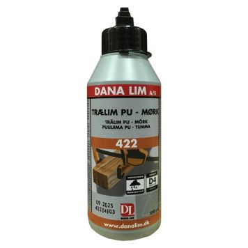 Dana Lim PU trælim D4 250ml mørk