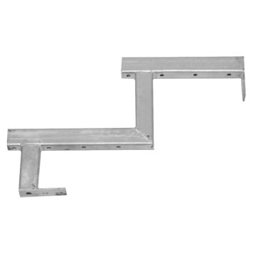 Hortus trappevange 2-trin galvaniseret