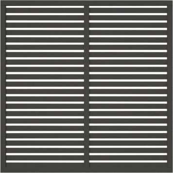 Palmako hegn Nina gråmalet 180x180 cm