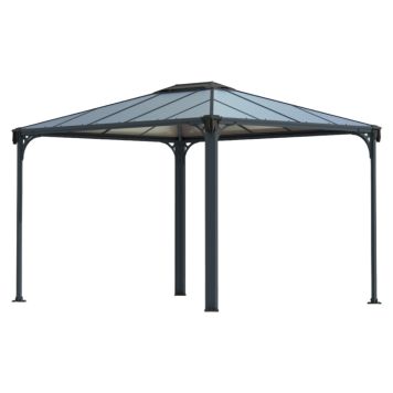 PALRAM havepavillon Martinique 3600 antracitgrå