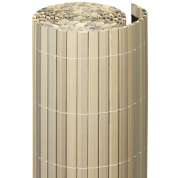 Videx altanafskærmning Rügen beige/plast 300x180 cm