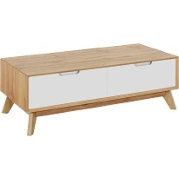 Notio Living sofabord hvid eg 500x1100x370 mm