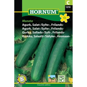 Hornum grøntsagsfrø Agurk, Salat-/Sylte-, Frilands-