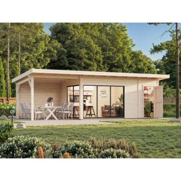 Palmako udestue Andrea Slide 15,2+7,9 m² - flere farver