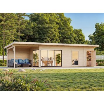 Palmako udestue Andrea Slide 21,1+7,9 m² - flere farver