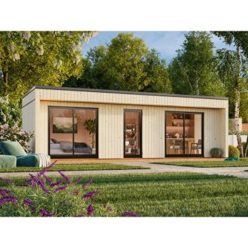 Palmako anneks Johanna ubehandlet 22,4 m²