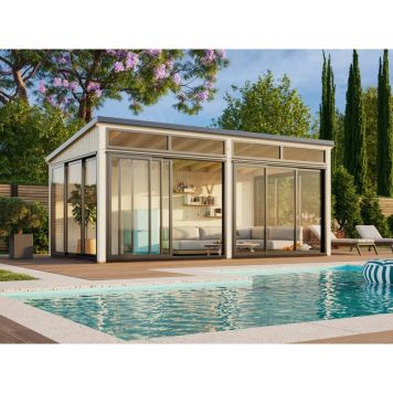 Palmako havestue Saga Slide 16,2 m² - flere farver