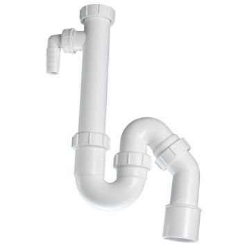 Unico køkkenvandlås universal 1 1/2" Ø50 mm PP