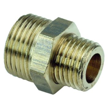 Brystnippel messing 1-1/2"