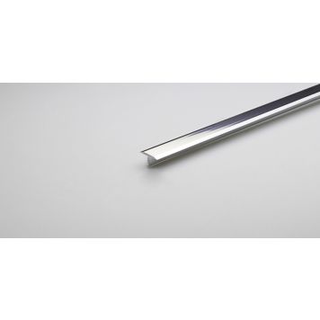 Wallmann T-profil sølv 900 x 14 x 9 mm