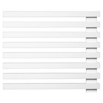 Lundbergs radiatorskjuler Yoko hvid 450x700x30 mm