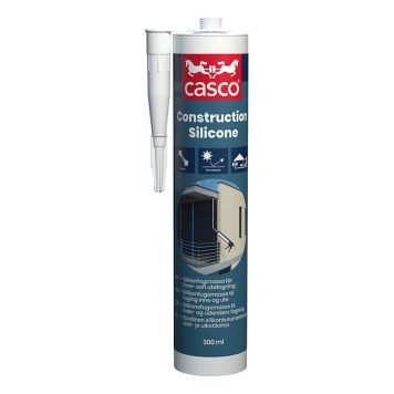 Silikone Konstruktion klar 300 ml - Casco