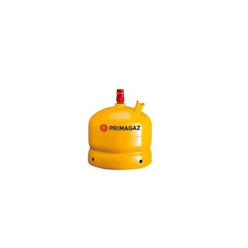 Primagaz gasflaske med gas gul 5 kg