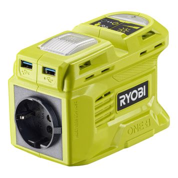 Ryobi batteri inverter RY18BI150B One+ 18V u/batteri & lader