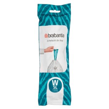 Brabantia affaldspose W 5 ltr. 20 stk. rulle