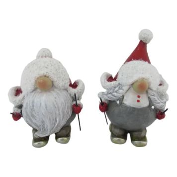 Det Gamle Apotek nisse polyresin assorteret 10,5x6 cm