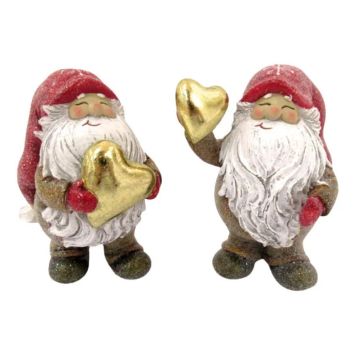 Det Gamle Apotek nisse polyresin assorteret 12x6 cm