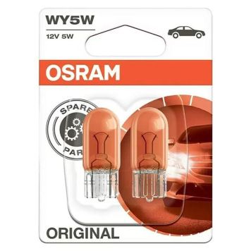 Osram blinklyspære 5W 12V 2 stk.