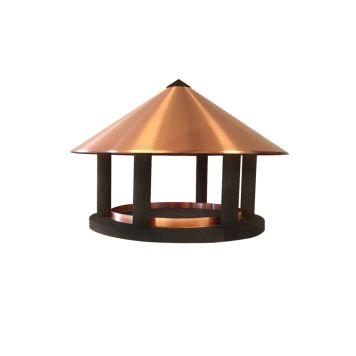 Garden Life Kronborg foderhus træ/kobber