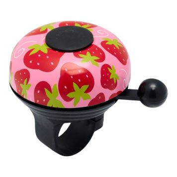 Abus ringeklokke jordbær rosa 53 mm