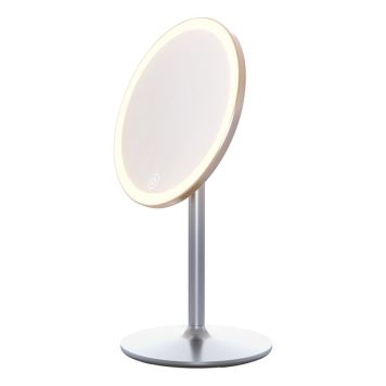 Scanbad makeupspejl m/lysstyring Handy på fod Ø18 cm