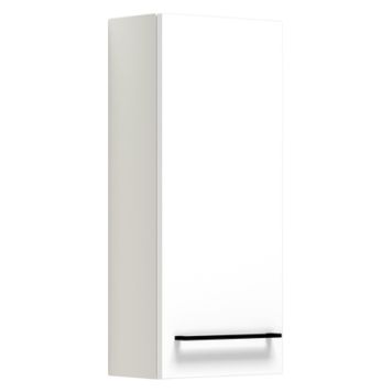 Scanbad overskab Multo 1 låge hvid højglans 70,4x30x18 cm