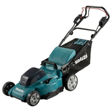 Makita akku plæneklipper LXT DLM481PT2 2x18 V 5,0 Ah m/batteri & lader