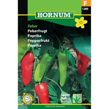 Hornum grøntsagsfrø Peberfrugt Feher