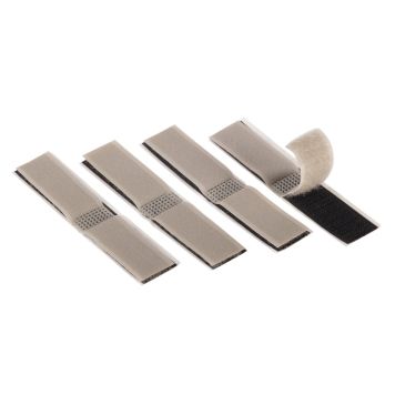 Fix-o-moll velcro selvklæb 100x20 mm 4 stk.