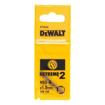 DeWalt metalbor HSS Extreme2 1,5X40mm 2pk