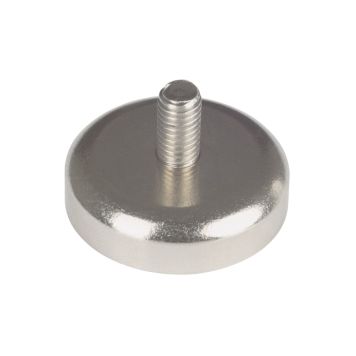 Fix-o-moll topmagnet 25 mm m/gevind 